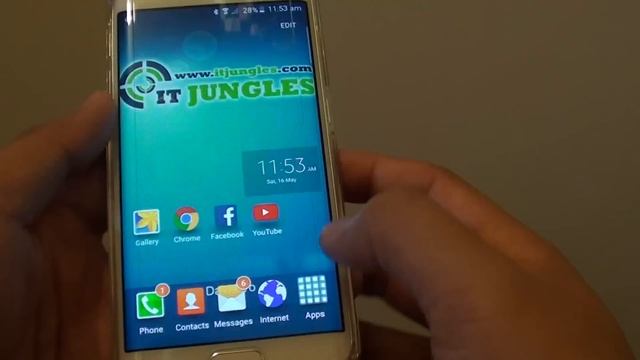 Samsung Galaxy S6 Edge: How to Install APK File (App Outside PlayStore) смотреть онлайн