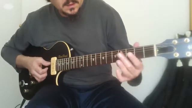 Tirando/Studying It Hurt's Me Too slide theme (Gibson Blueshawk) смотреть онлайн