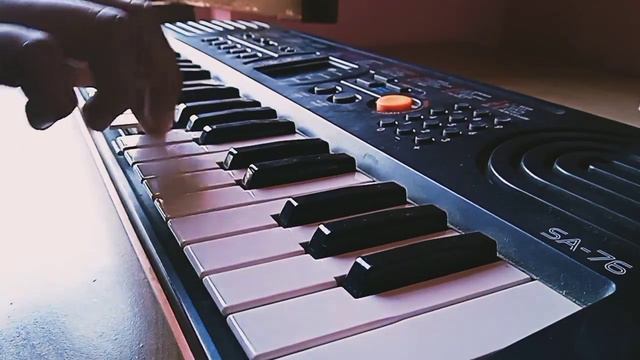 Sochta hoon ke wo kitne masoom the, song cover on Piano , Casio SA 76. смотреть онлайн