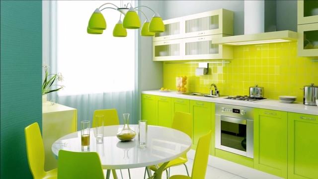 Желтый цвет в дизайне интерьера смотреть онлайн