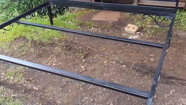 Кровать кованая двуспальная
