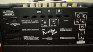 Fender  rumble 500 combo Unboxing en español - By Alex Covers