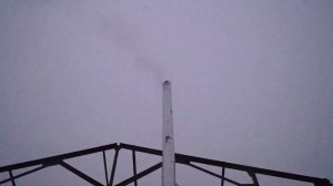 Котел СИВ 400. Работа котла. Режим пиролиза. Белый дым - Котел52.ru