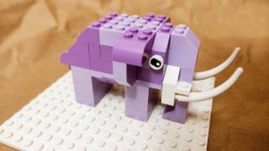 Показываю как собрать Мамонта из Lego.