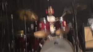 Soundgarden Rusty Cage Drum Cover on Matt Cameron replica drum set