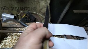 Нож из полотна ленточной пилы