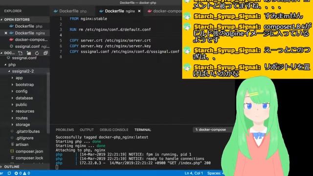 docker勉強6 alpineのDockerfileを作っている途中 смотреть онлайн