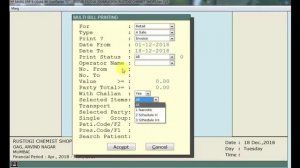 how to export all bills in EXCEL or CSV Format in Marg ERP9+ (Hindi) | Marg Accounting & Billing