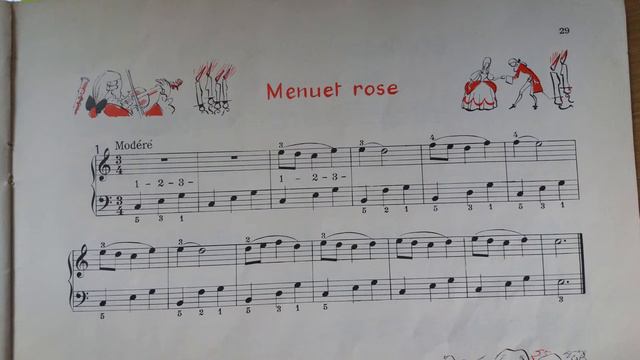 Menuet Rose p. 29