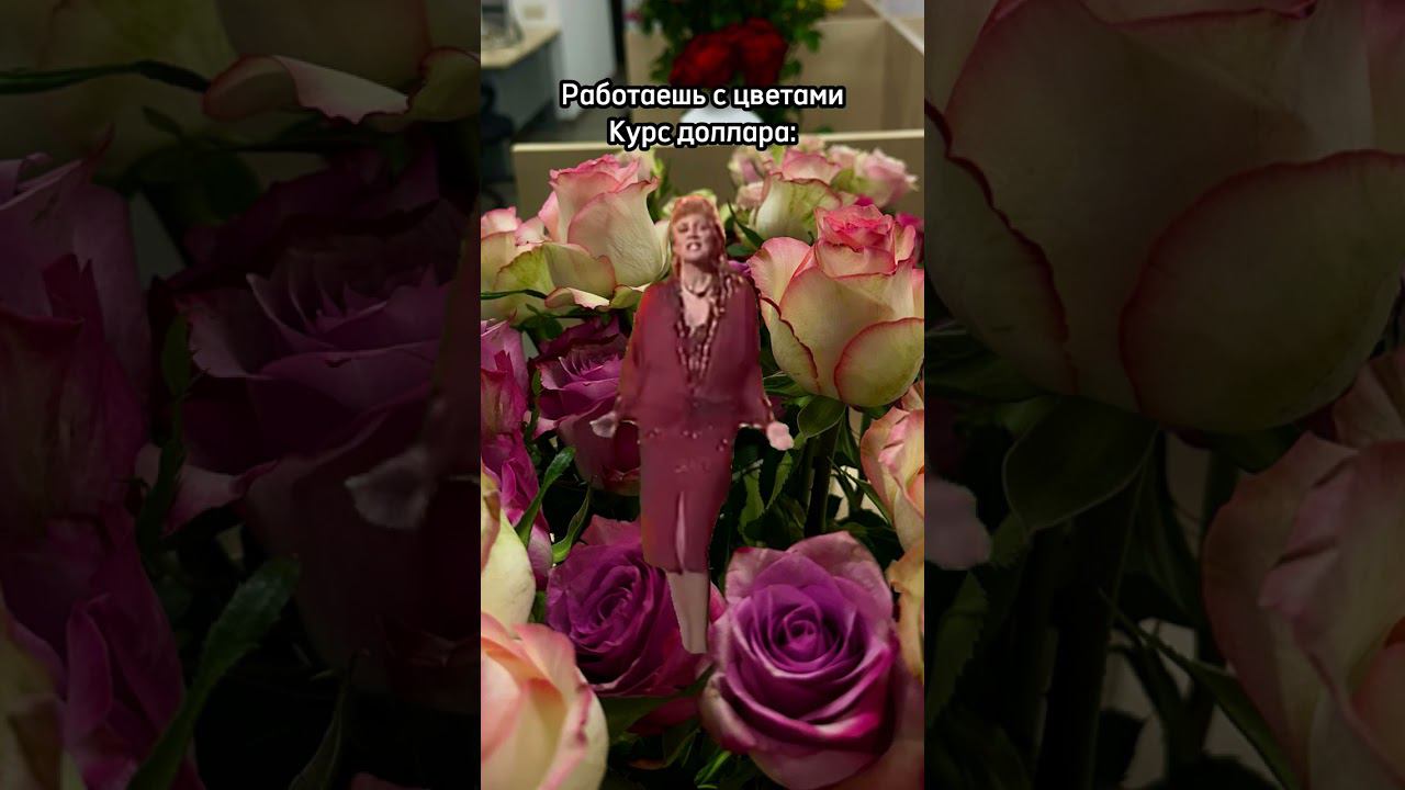 Когда работаешь в цветочном бизнесе #mflowers #цветочныйбизнес #цветыоптом #мем #цветы