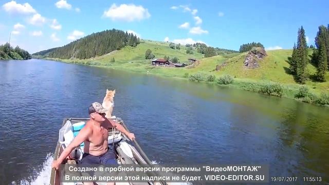 Река Колва.лодка-болотоход 22 л.с. Часть 1. Пермский край.