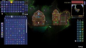 Terraria 1.4 Jungle Storage House and Plant Farm [Terraria House Design #12]