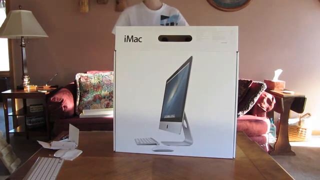 21.5 Inch iMac Unboxing (late 2012 model) смотреть онлайн
