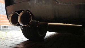 BMW E87 120i Custom Exhaust Sound Cold Start