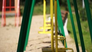 Детская площадка в поселке 'Соболь' - июль 2018