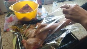 Запекаем КУРИЦУ В РУКАВЕ. Рецепт пошагово.