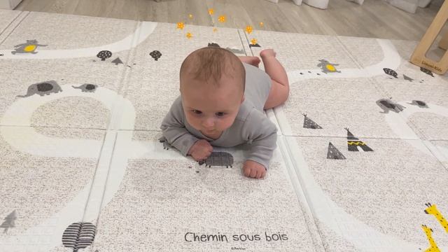 Тёме 3 месяца и он играет в полицейскую фрикционную машинку Mobicaro A5577-4 и оставляет отзыв. смотреть онлайн