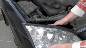 снятие фары  замена оптики