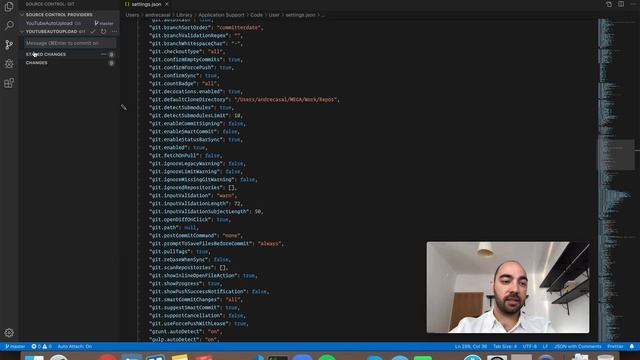 VS Code Setting: git.enableSmartCommit смотреть онлайн