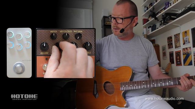 Hotone: A STATION Acoustic Guitar Preamp/DI смотреть онлайн