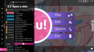 How to remove a cursor trail in osu