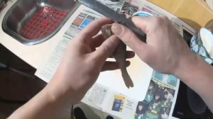 Как легко и быстро почистить мелкого окуня.