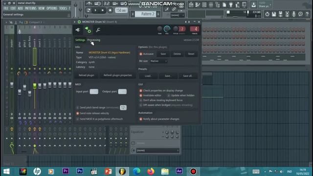 Cara Routing VST Drum di FL Studio || Monster Drum