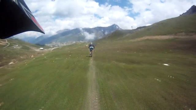 Val D'Isere MTB Rhododendron trail смотреть онлайн