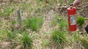 Опрыскиватель из огнетушителя