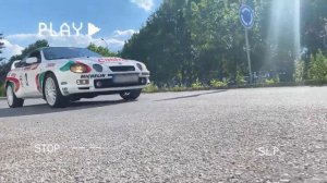 Toyota Celica GT-FOUR aggressive journey.
