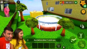 МИСС ТИ хочет СКИБИДИ! Обновление Miss T. Scary Teacher 3D! Новые уровни! ДЕЛАЮ КОНЦОВКУ Валеришка