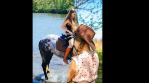Фотосессия с лошадью . Моя первая фотосессия .