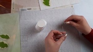 Дёрен белый из холодного фарфора. МК Анны Крахиной.