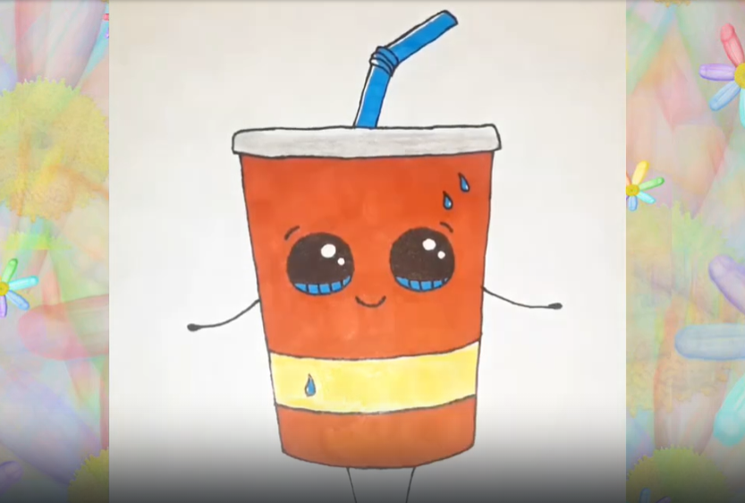 Стаканчик с трубочкой))) смотреть онлайн