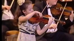 Anna Savkina (violin, 12 y.o.) - Henryk Wieniawski - Polonaise No 1 in D major