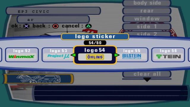 Auto Modellista (PCSX2) - Honda Civic Type R (EP3) смотреть онлайн