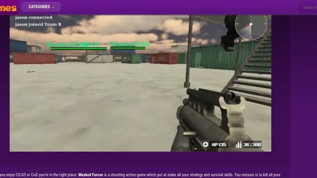 Masked Forces - Unblocked Jul Games смотреть онлайн