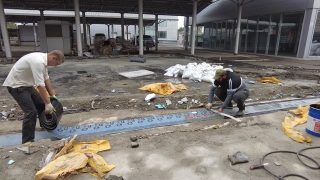 Деформационный шов под стяжкой и асфальтом. Хороший вариант как можно и нужно сделать. смотреть онлайн