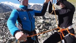 Изготовление самостраховки из куска веревки