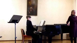 Романс "Скажи, о чем в тени ветвей..." Чайковского. Соч. 57 №1