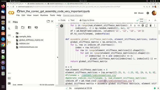 ChatGPT mechanical engineer Anna university python finite element analysis truth on fem programming