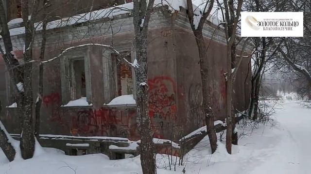 Зимний видеообзор подъездных путей к д.  Колпаково, Барской усадьбе и липово-березовой аллее.