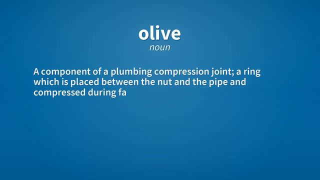 Olive | Meaning of olive смотреть онлайн