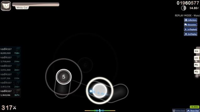 Osu! | 95,60% 4,2⭐ The Quick and the Dead [420 - ID GAMMA] смотреть онлайн