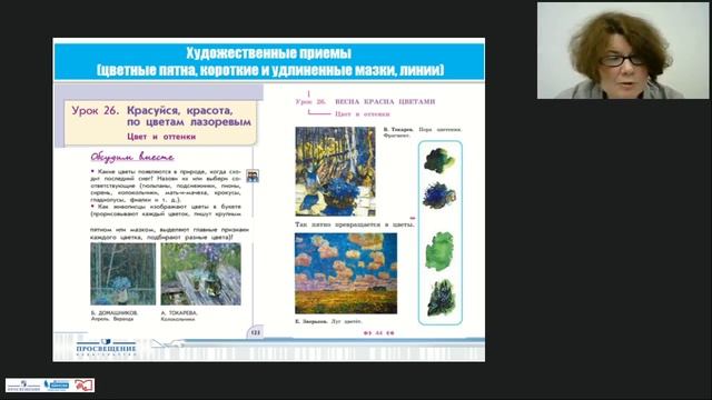 Изобразительные приемы и техники живопись в содержании УМК «Изобразительное искусство»