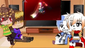 Реакция Undertale на ТТ 2/?|👑ГАЧА👑|