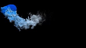 4K  Абстракция сила кинетики нейросеть Colorful Kinetic Powder with Calming Music! .mp4