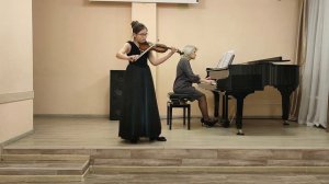 Антонина Кокова, III группа, скрипка, Л. Дакен, "Кукушка"