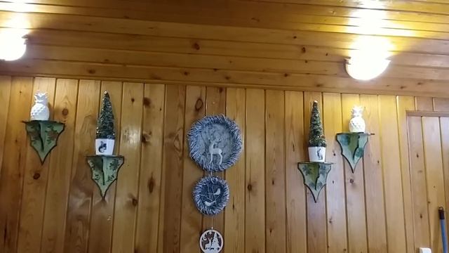 ?✨??НОВОГОДНЕЕ убранство комнаты в деревенской стиле. смотреть онлайн