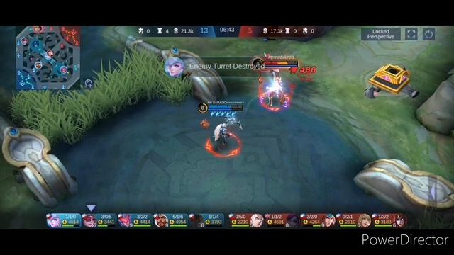 TOPGLOBAL play MIYA #1vs4#Run 4 your life zilong 2x